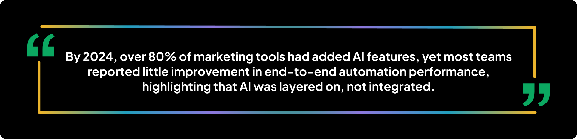 Automation Becomes an Intelligence System