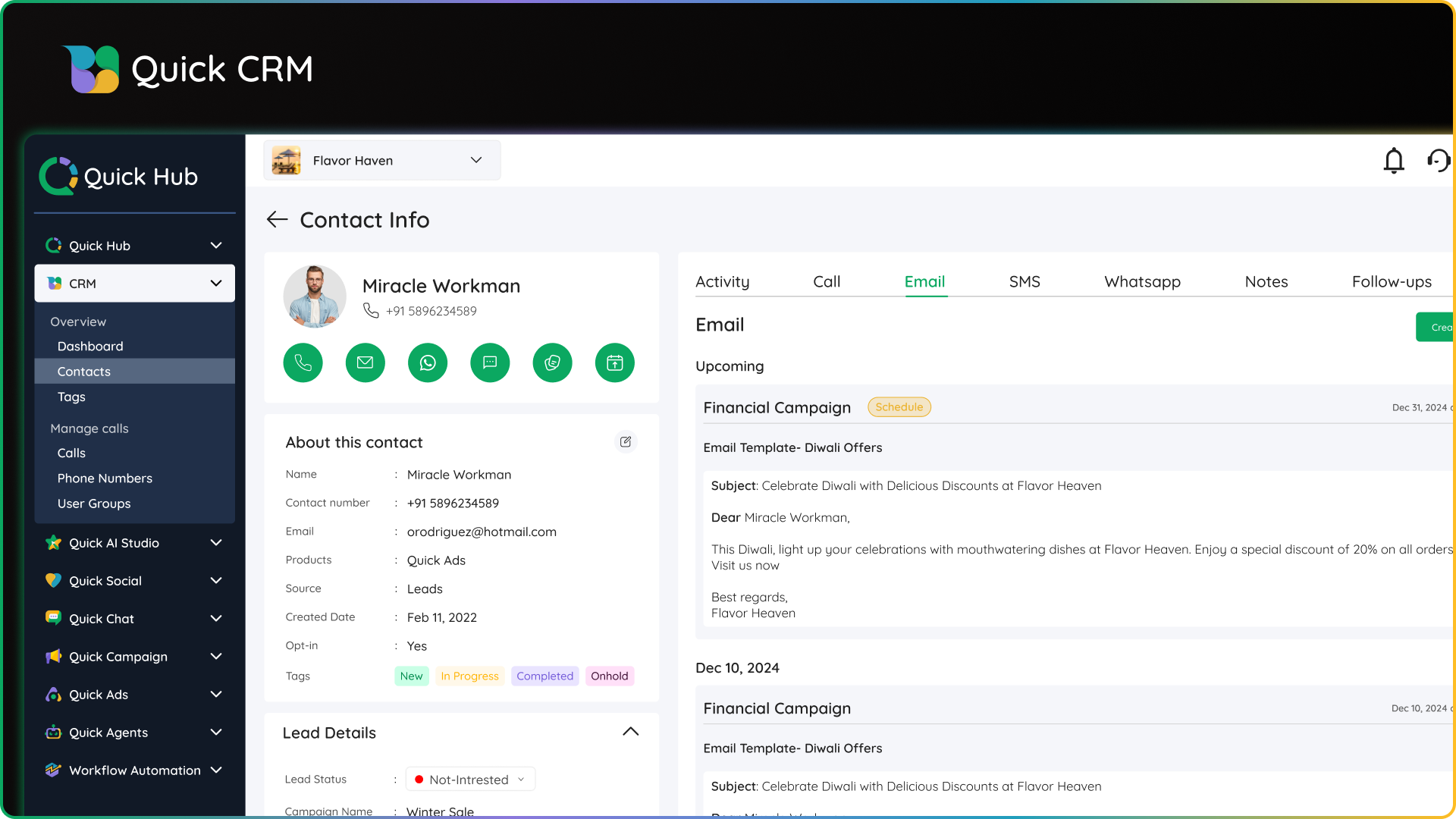 New Conversion Engine: CRM + Chat + Instant Replying